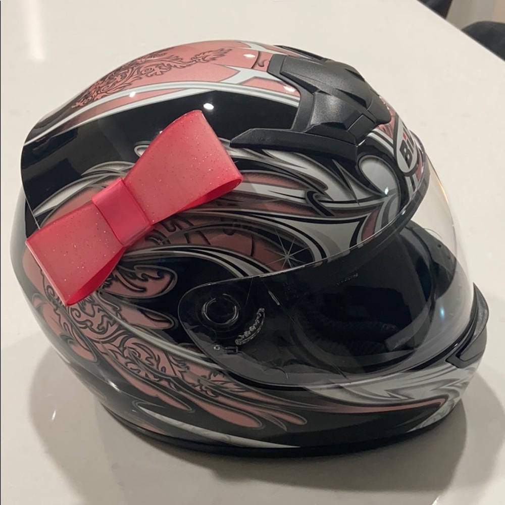 Women’s BiLT Motorcycle Helmet with Bow